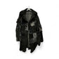 PATCHWORK SHEEPSKIN TRENCH