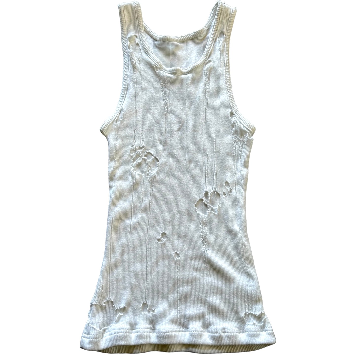 DISTRESSED TANK TOP