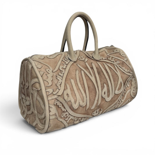 CALLIGRAPHY DUFFLE BAG