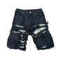 DENIM CAMO CARGO SHORTS