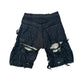 DENIM CAMO CARGO SHORTS