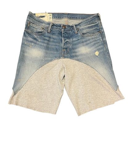 HYBRID DENIM SHORTS